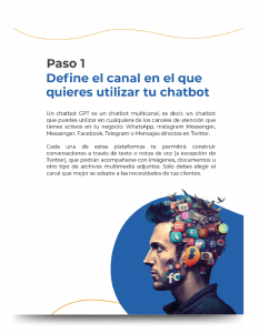 Imagen de chatGPT para el ebook Aprende a configurar un chatGPT para tu negocio