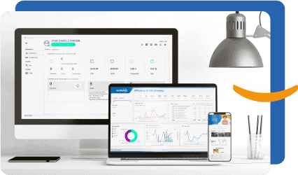 management and automation of customer relationships using a single cloud platform under a SaaS (Software as a Service) model.